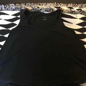 Black tank top